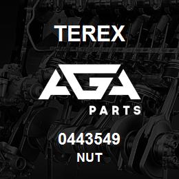 0443549 Terex NUT | AGA Parts