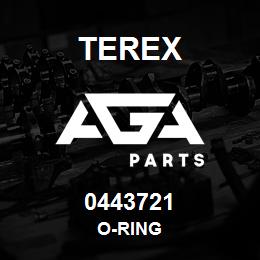 0443721 Terex O-RING | AGA Parts