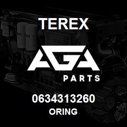 0634313260 Terex ORING | AGA Parts