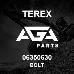06350630 Terex BOLT | AGA Parts