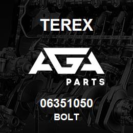 06351050 Terex BOLT | AGA Parts