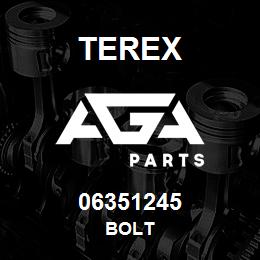 06351245 Terex BOLT | AGA Parts