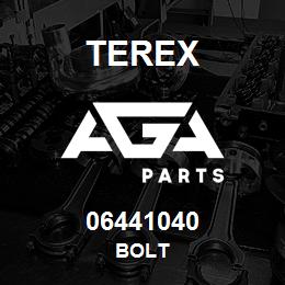 06441040 Terex BOLT | AGA Parts