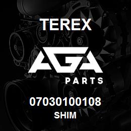 07030100108 Terex SHIM | AGA Parts