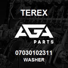 07030102311 Terex WASHER | AGA Parts