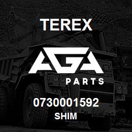 0730001592 Terex SHIM | AGA Parts