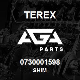 0730001598 Terex SHIM | AGA Parts