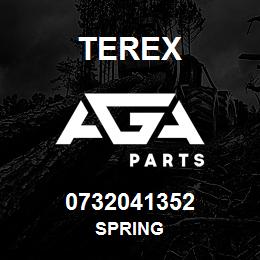 0732041352 Terex SPRING | AGA Parts