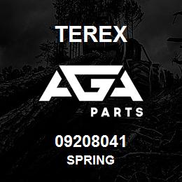 09208041 Terex SPRING | AGA Parts