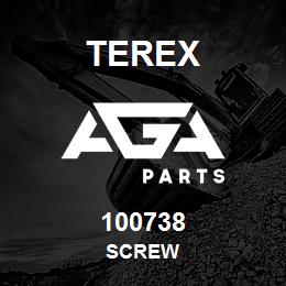 100738 Terex SCREW | AGA Parts