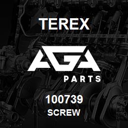 100739 Terex SCREW | AGA Parts