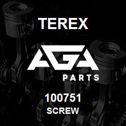 100751 Terex SCREW | AGA Parts