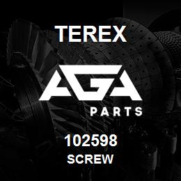 102598 Terex SCREW | AGA Parts