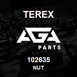 102635 Terex NUT | AGA Parts