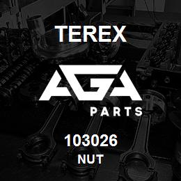 103026 Terex NUT | AGA Parts