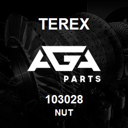 103028 Terex NUT | AGA Parts