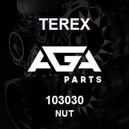 103030 Terex NUT | AGA Parts