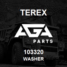 103320 Terex WASHER | AGA Parts