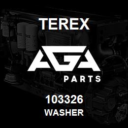 103326 Terex WASHER | AGA Parts