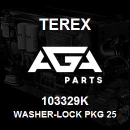 103329K Terex WASHER-LOCK PKG 25 | AGA Parts