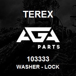 103333 Terex WASHER - LOCK | AGA Parts