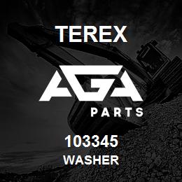 103345 Terex WASHER | AGA Parts