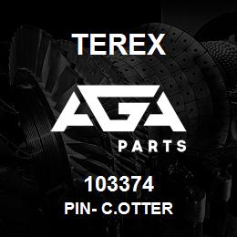 103374 Terex PIN- C.OTTER | AGA Parts
