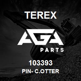 103393 Terex PIN- C.OTTER | AGA Parts