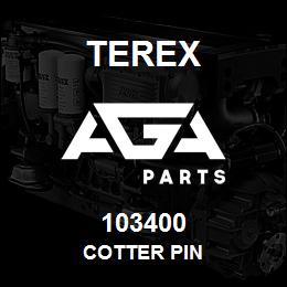 103400 Terex COTTER PIN | AGA Parts