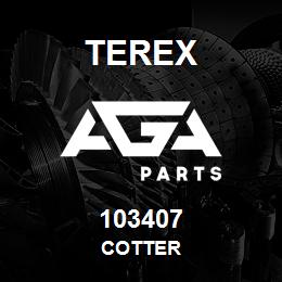 103407 Terex COTTER | AGA Parts