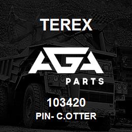 103420 Terex PIN- C.OTTER | AGA Parts