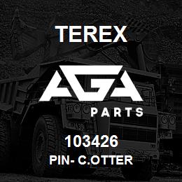 103426 Terex PIN- C.OTTER | AGA Parts