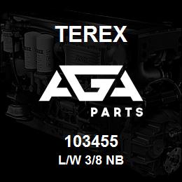 103455 Terex L/W 3/8 NB | AGA Parts