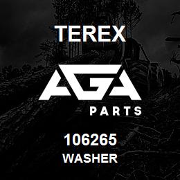 106265 Terex WASHER | AGA Parts