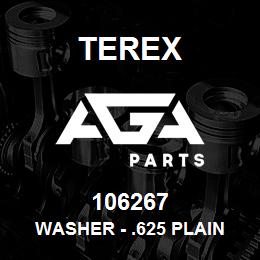 106267 Terex WASHER - .625 PLAIN | AGA Parts