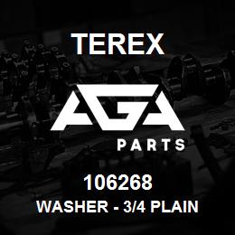 106268 Terex WASHER - 3/4 PLAIN | AGA Parts