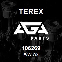106269 Terex P/W 7/8 | AGA Parts