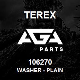 106270 Terex WASHER - PLAIN | AGA Parts