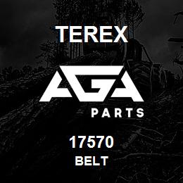 17570 Terex BELT | AGA Parts