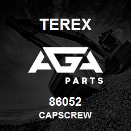 86052 Terex CAPSCREW | AGA Parts