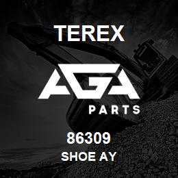 86309 Terex SHOE AY | AGA Parts