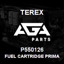 P550126 Terex FUEL CARTRIDGE PRIMARY | AGA Parts