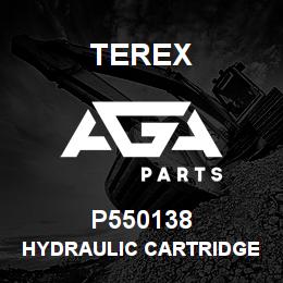 P550138 Terex HYDRAULIC CARTRIDGE | AGA Parts