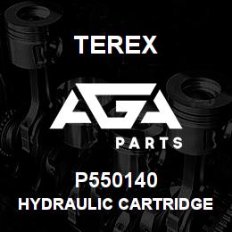 P550140 Terex HYDRAULIC CARTRIDGE | AGA Parts