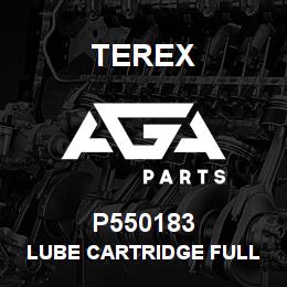 P550183 Terex LUBE CARTRIDGE FULL FLOW | AGA Parts
