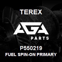P550219 Terex FUEL SPIN-ON PRIMARY | AGA Parts