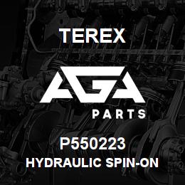 P550223 Terex HYDRAULIC SPIN-ON | AGA Parts
