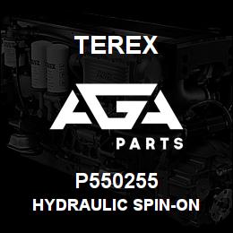 P550255 Terex HYDRAULIC SPIN-ON | AGA Parts