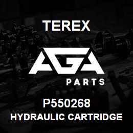 P550268 Terex HYDRAULIC CARTRIDGE | AGA Parts