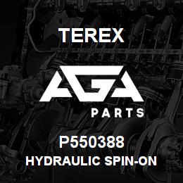 P550388 Terex HYDRAULIC SPIN-ON | AGA Parts